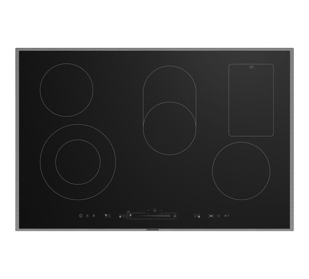 Grundig GIEV824540E autarkes 77 cm Glaskeramik Kochfeld/Herdplatte 5 Zone(n) f&uuml;r 659,00 Euro