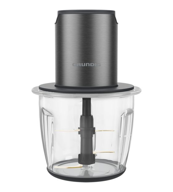 Grundig GMS3670 Delisia Novus Zerkleinerer 500 W 4 Klingen 1 l Glas Behälter  (Schwarz, Edelstahl) f&uuml;r 50,99 Euro