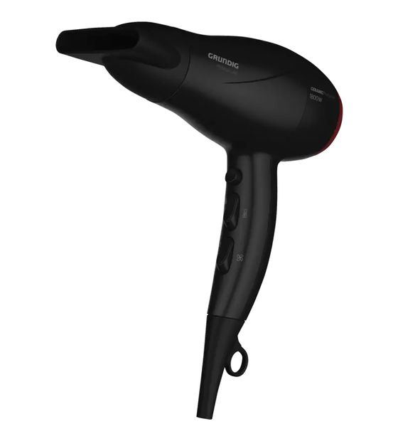 Grundig HD3700D Haartrockner 1800 W  (Schwarz) f&uuml;r 13,99 Euro