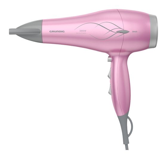 Grundig HD6280 Haartrockner 2200 W  (Grau, Pink) f&uuml;r 27,99 Euro