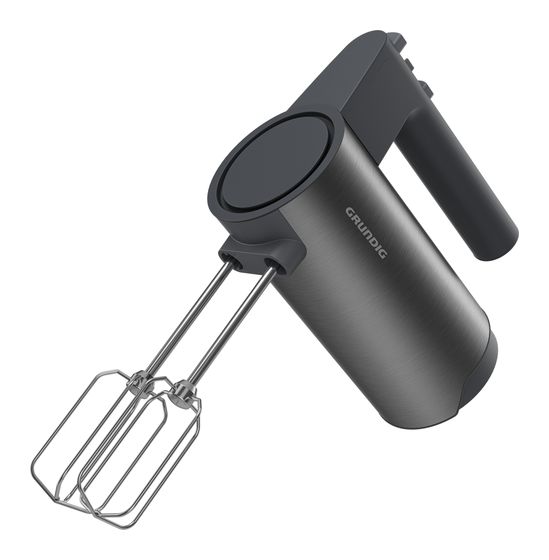 Grundig HM7140 Handmixer Handmixer 500 W 4 Stufen  (Schwarz) f&uuml;r 38,49 Euro