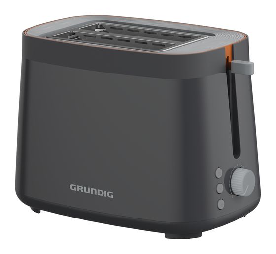 Grundig TA5320 Toaster 800 W 2 Scheibe(n) 6 Stufen  (Grau) f&uuml;r 27,99 Euro