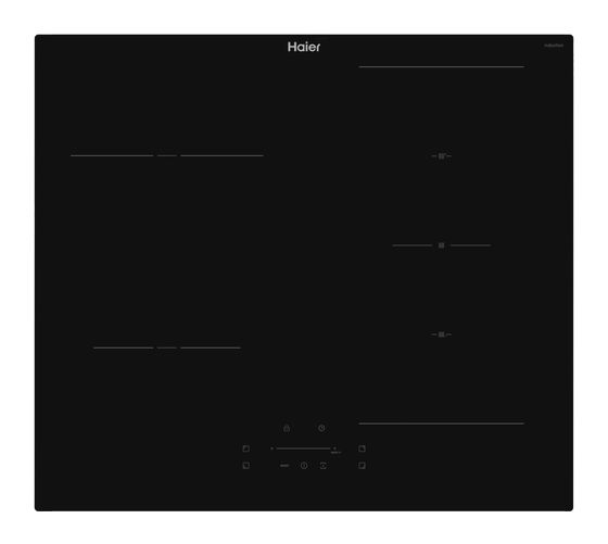 Haier HAI64SCM autarkes 59 cm Induktions Kochfeld/Herdplatte 4 Zone(n) f&uuml;r 317,00 Euro