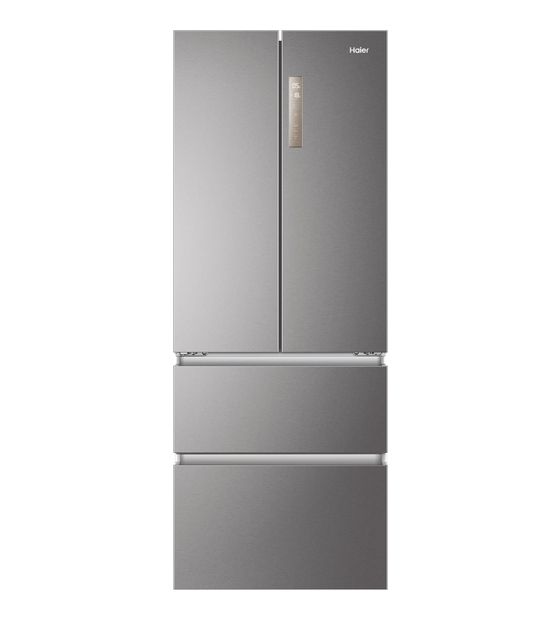 Haier HB17FPAAA Side-by-Side Kühl-/ Gefrierkombination 306 l / 140 l 298 kWh NoFrost 1906 mm x 700 mm  (Platin, Edelstahl) f&uuml;r 1.599,00 Euro