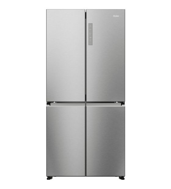 Haier HCR7818DNMM Side-by-Side Kühl-/ Gefrierkombination 311 l / 156 l 226 kWh NoFrost 1815 mm x 833 mm  (Edelstahl) f&uuml;r 921,00 Euro