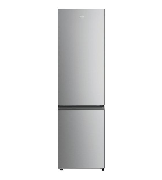 Haier HDPR1620ANPK 289 l / 120 l Kühl-Gefrierkombi freistehend NoFrost 114 kWh Jahr  (Edelstahl) f&uuml;r 799,00 Euro