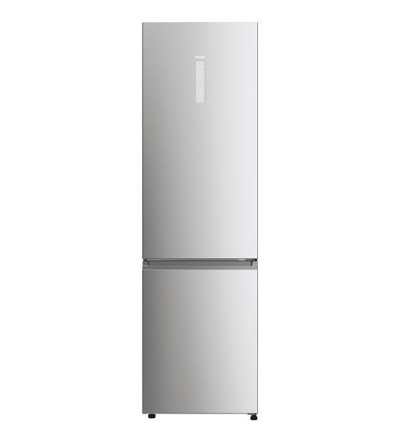 Haier HDPW7620AANPK 289 l / 120 l Kühl-Gefrierkombi freistehend NoFrost 92 kWh Jahr  (Edelstahl) f&uuml;r 1.198,00 Euro