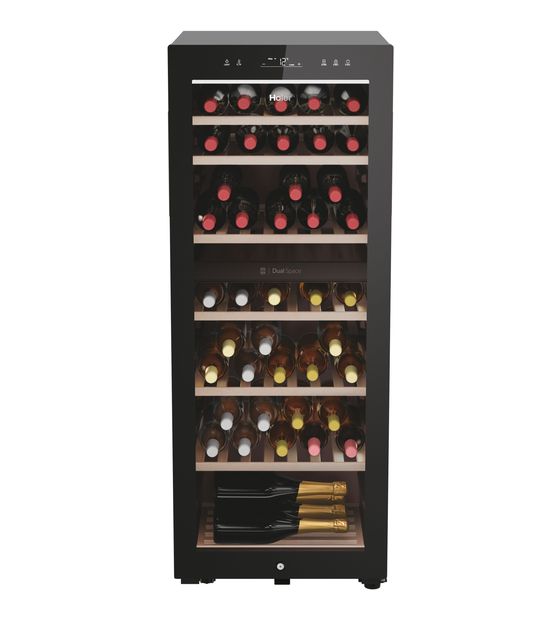 Haier HWS77GDAU1 Weinkühler Freistehend EEK: G 2 Zonen 77 Flasche(n) f&uuml;r 644,00 Euro