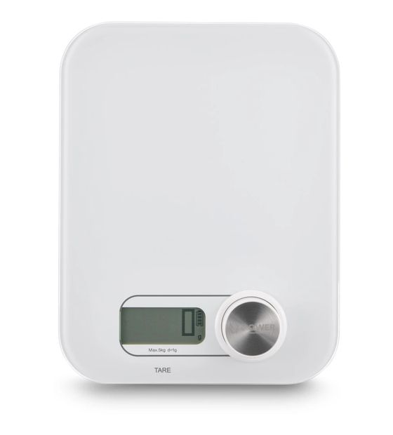 Hama 002912 Elektronische Küchenwaage bis 5 kg Genauigkeit 1 g  (Weiß) f&uuml;r 29,99 Euro