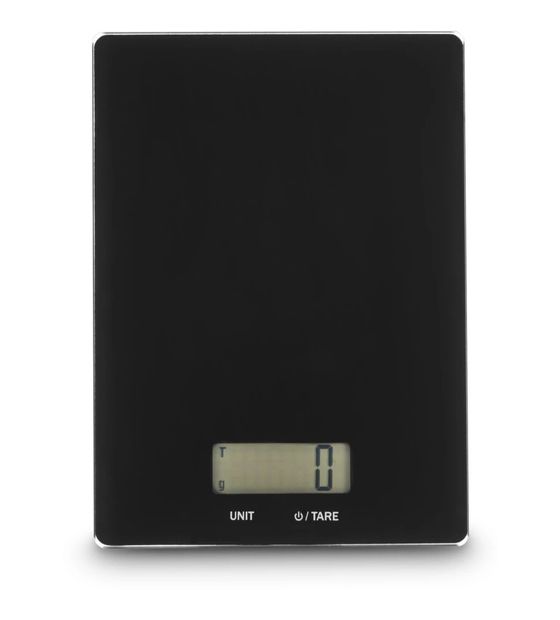Hama 002913 Elektronische Küchenwaage bis 5 kg Genauigkeit 1 g  (Schwarz) f&uuml;r 9,99 Euro