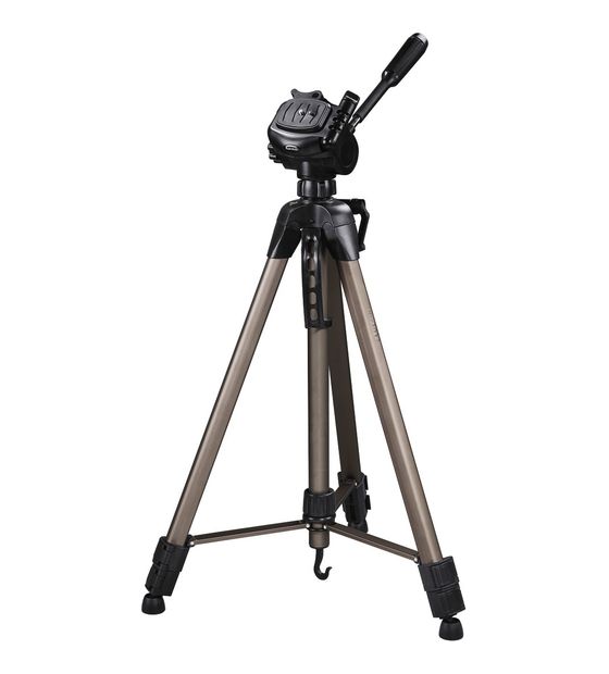 Hama 004464 Star 64 3 Bein(e) Stativ Digitale Film/Kameras  (Schwarz, Champagner) f&uuml;r 61,99 Euro