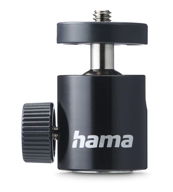 Hama 005001 Kugelkopf für Stative Stativ  (Schwarz) f&uuml;r 48,99 Euro