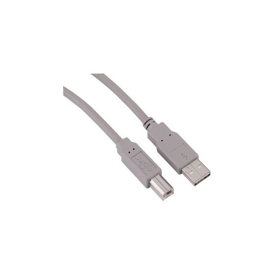 Hama 029100 0,48 Gbit/s Stecker USB A auf USB B 3 m  (Grau) f&uuml;r 8,89 Euro