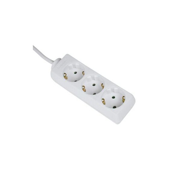 Hama 030569 Steckdosenleiste 3-fach 3 m  (Weiß) f&uuml;r 8,99 Euro