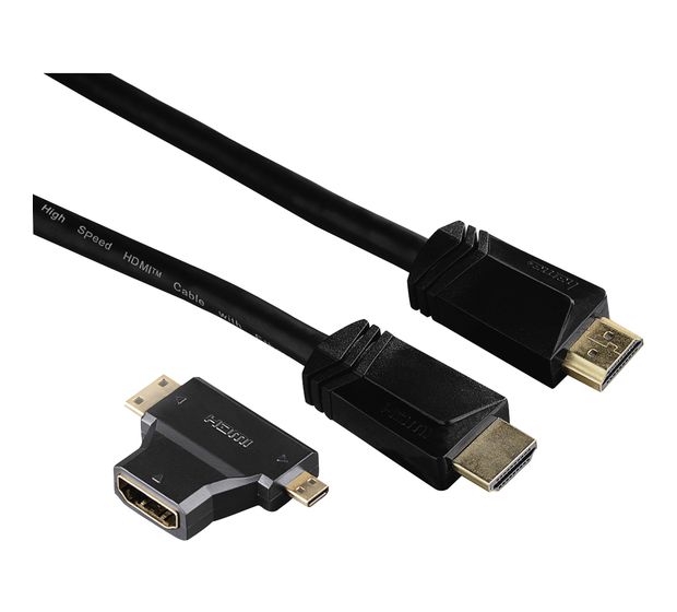 Hama 074242 10,2 Gbit/s Männlich Gerade HDMI auf HDMI Typ A (Standard) 1,5 m  (Schwarz) f&uuml;r 29,49 Euro