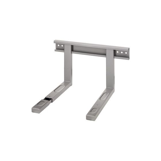 Hama 110931 Mikrowellenhalterung ausziehbar Tragkraft 30kg Silber f&uuml;r 28,49 Euro