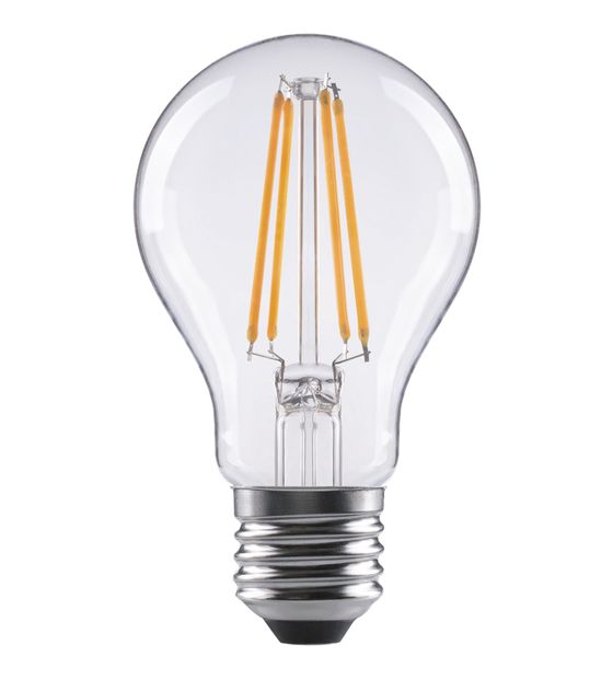 Hama 112804 LED Lampe Tropfen E27 EEK: E 806 lm Warmweiß (2700K) entspricht 60 W f&uuml;r 4,89 Euro