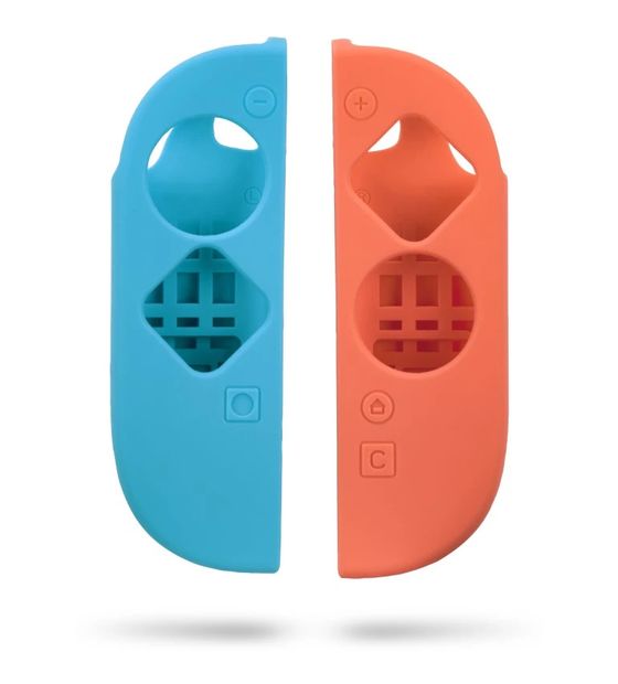 Hama 115538 Schutzhüllen Joy-Con Schutz-Set Nintendo Switch 2  (Blau, Rot) f&uuml;r 9,99 Euro
