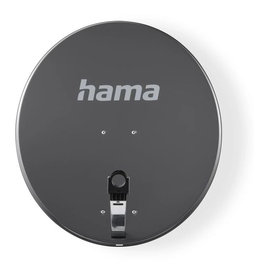 Hama 121780 80 cm Aluminium Sat-Spiegel  (Anthrazit) f&uuml;r 60,99 Euro