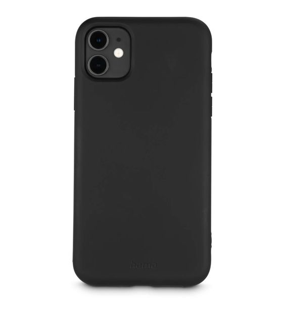 Hama 138187 Fantastic Feel Cover für Apple iPhone 11  (Schwarz) f&uuml;r 15,99 Euro