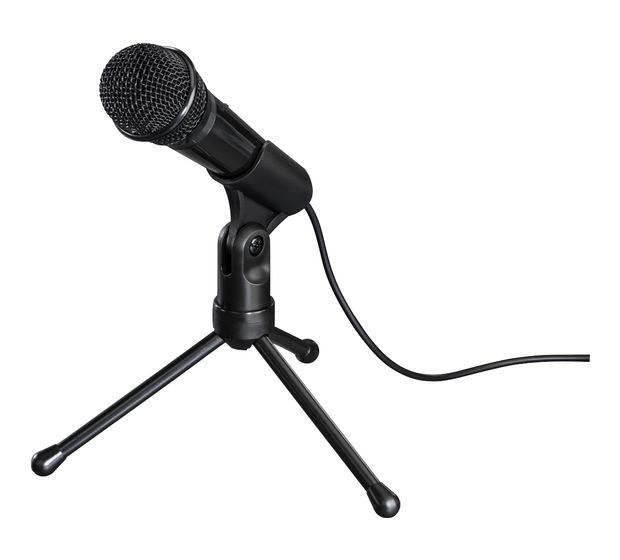 Hama 139905 MIC-P35 Allround Mikrofon  (Schwarz) f&uuml;r 17,49 Euro