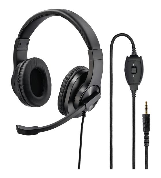 Hama 139926 HS-P350 Over Ear Kopfhörer Kabelgebunden  (Schwarz) f&uuml;r 22,49 Euro
