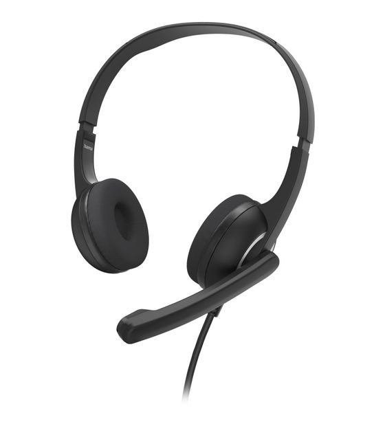 Hama 139934 HS-USB250 V2 Ohraufliegender Kopfhörer Kabelgebunden USB Typ-A  (Schwarz) f&uuml;r 24,99 Euro