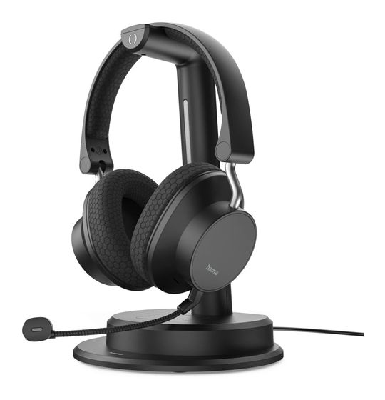 Hama 139940 BT-900 Over Ear Bluetooth Kopfhörer kabelgebunden&kabellos 24 h Laufzeit USB Typ-C  (Schwarz) f&uuml;r 119,00 Euro