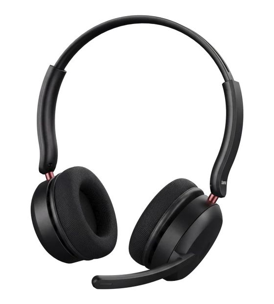Hama 139942 WHS-400 Ohraufliegender Kopfhörer kabellos 16 h Laufzeit USB Typ-C  (Schwarz) f&uuml;r 39,99 Euro