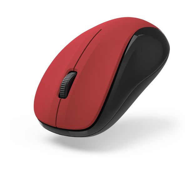 Hama 173022 MW-300 V2 1200 DPI Büro Maus Optisch  (Schwarz, Rot) f&uuml;r 12,99 Euro