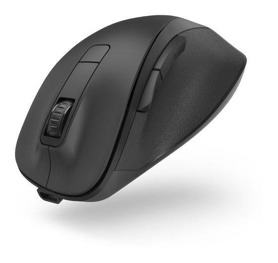 Hama 173032 MW-500 Recharge 1600 DPI Büro Maus Optisch  (Schwarz) f&uuml;r 17,49 Euro