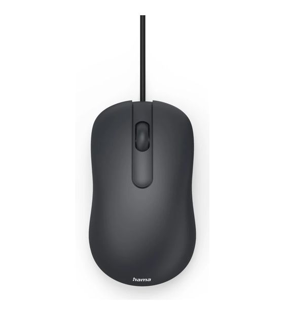 Hama 173072 CM-100 1200 DPI Büro Maus Optisch  (Schwarz) f&uuml;r 4,99 Euro