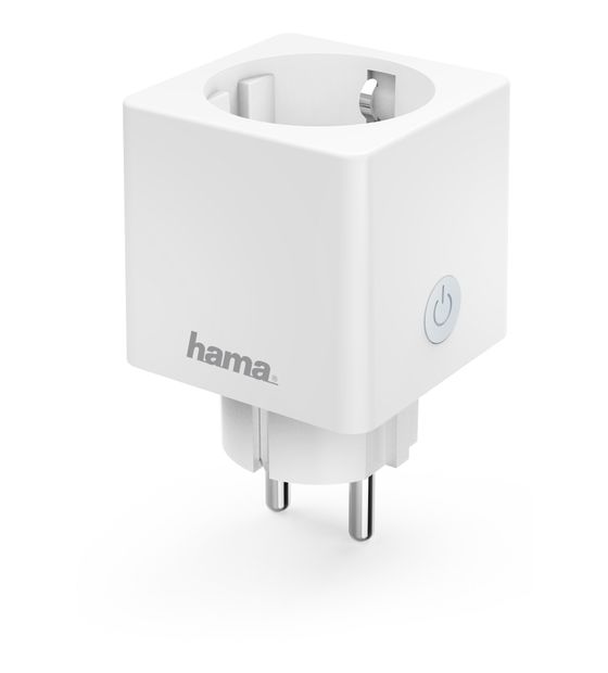 Hama 176575 WLAN-Steckdose "Mini", mit Stromverbrauchsmesser, per Sprache/App steuern f&uuml;r 15,99 Euro