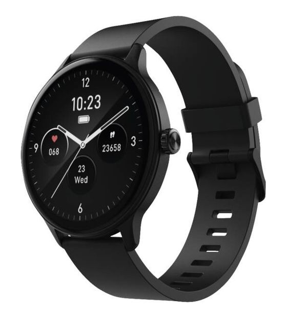 Hama 179053 5050 Smartwatch Rund IP68  (Schwarz) f&uuml;r 59,00 Euro