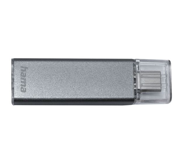 Hama 182471 Uni-C Classic USB Typ-C Stick 64 GB  (Anthrazit) f&uuml;r 7,00 Euro