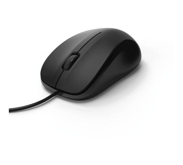 Hama 182606 MC-300 1200 DPI Büro Maus Optisch  (Schwarz) f&uuml;r 8,99 Euro
