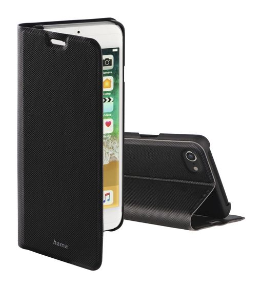 Hama 183101 Slim Pro Folio für Apple iPhone 7/8  (Schwarz) f&uuml;r 21,99 Euro