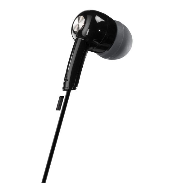 Hama 184131 Gloss In-Ear Kopfhörer Kabelgebunden  (Schwarz, Grau) f&uuml;r 8,99 Euro