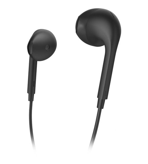 Hama 184157 Glow In-Ear Kopfhörer Kabelgebunden  (Schwarz) f&uuml;r 27,49 Euro