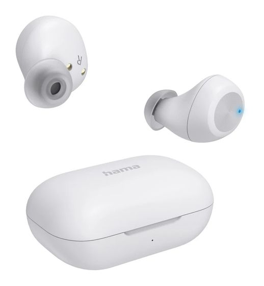 Hama 184173 Spirit Chop II In-Ear Bluetooth Kopfhörer Kabellos TWS  (Weiß) f&uuml;r 29,99 Euro