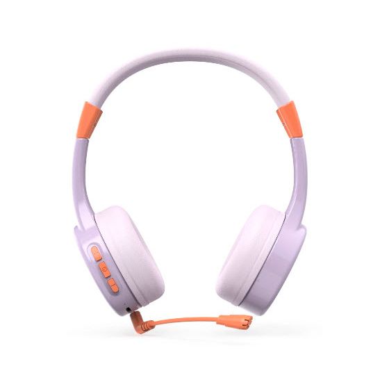 Hama 184183 Teens Guard II Ohraufliegender Bluetooth Kopfhörer kabellos 48 h Laufzeit USB Typ-C  (Orange, Violett) f&uuml;r 29,99 Euro