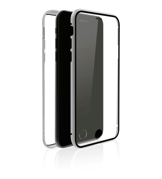 Hama 184774 360° Glass Cover für Apple Apple iPhone 7/8  (Silber, Transparent) f&uuml;r 28,49 Euro