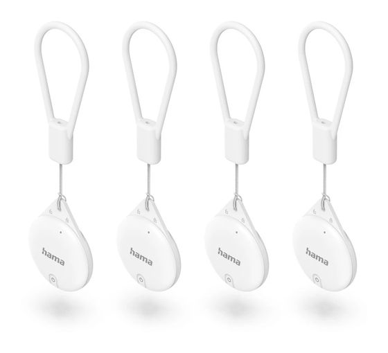 Hama 185816 Schlüsselfinder 4er Pack  (Weiß) f&uuml;r 24,99 Euro