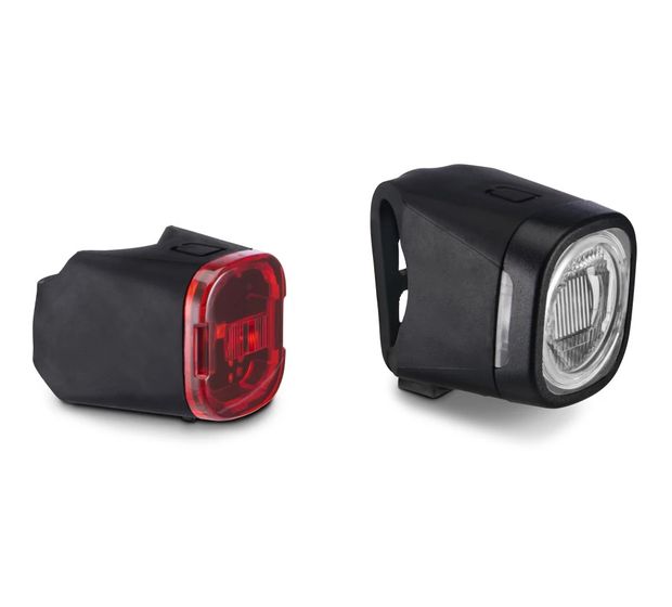 Hama 185837 Fahrradlicht-Set  Heckbeleuchtung + Frontbeleuchtung (Set) f&uuml;r 31,49 Euro