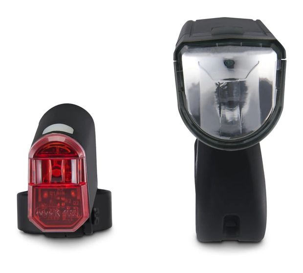 Hama 185838 Fahrradlicht-Set  Frontbeleuchtung f&uuml;r 19,99 Euro