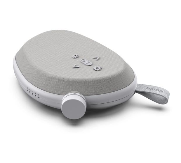 Hama 188244 Calm 3 W Bluetooth Lautsprecher Laufzeit bis 20 h  (Grau, Weiß) f&uuml;r 39,99 Euro