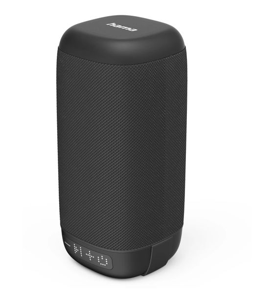 Hama 188246 Tube X 3,5 W Bluetooth Lautsprecher Laufzeit bis 12 h  (Schwarz) f&uuml;r 19,99 Euro