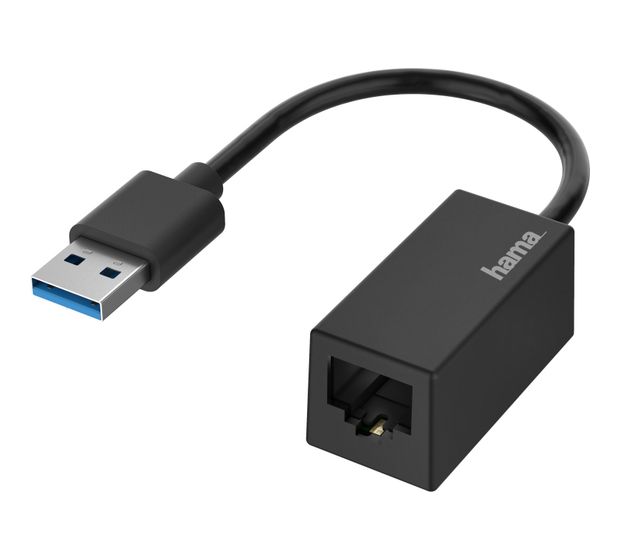 Hama 200325 USB-A-Adapter auf RJ45/LAN 1000 Mbit/s f&uuml;r 26,99 Euro