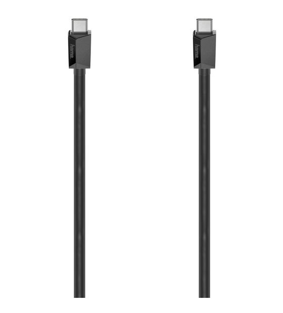 Hama 200656 10 Gbit/s Stecker USB C auf USB C 1 m  (Schwarz) f&uuml;r 29,99 Euro