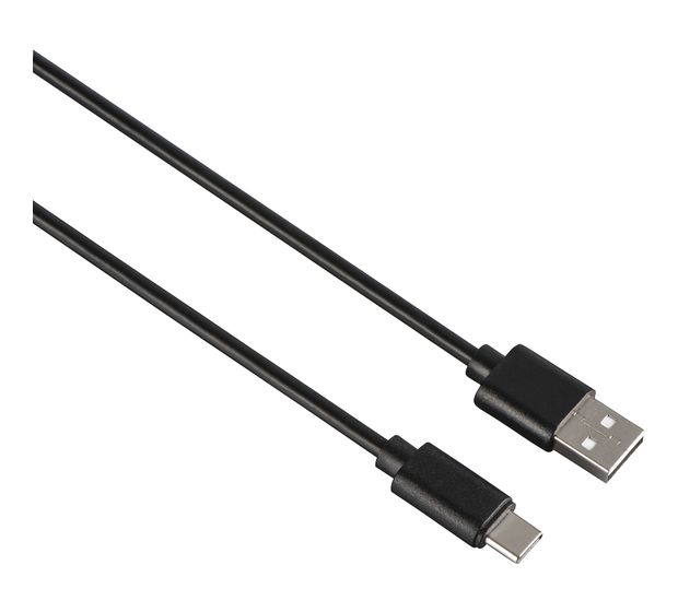 Hama 200907 0,48 Gbit/s Stecker USB C auf USB A 0,9 m  (Schwarz) f&uuml;r 9,29 Euro